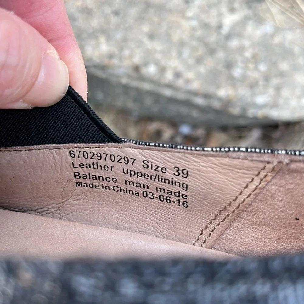 Dansko Metallic Black Flats - Picture 8 of 13